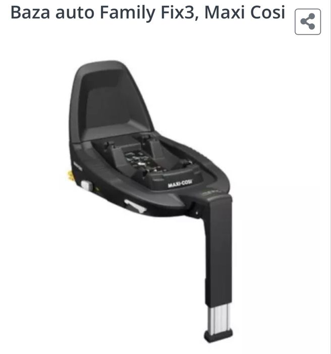Baza scoica auto Maxi Cosi Family Fix 3