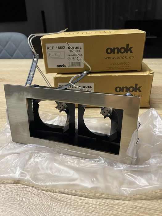 Spot incastrabil Onok 186/2 Nickel G5.3