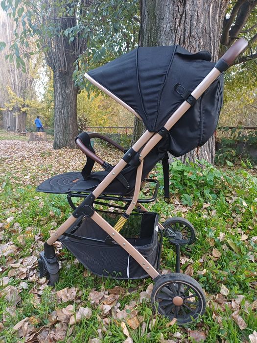 Детска лятна количка CHIPOLINO COMBO АБАНОС + аксесоари и подарък