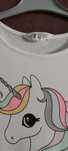 Rochie fete cu unicorn stare buna H&M 9-10 ani lungime midi