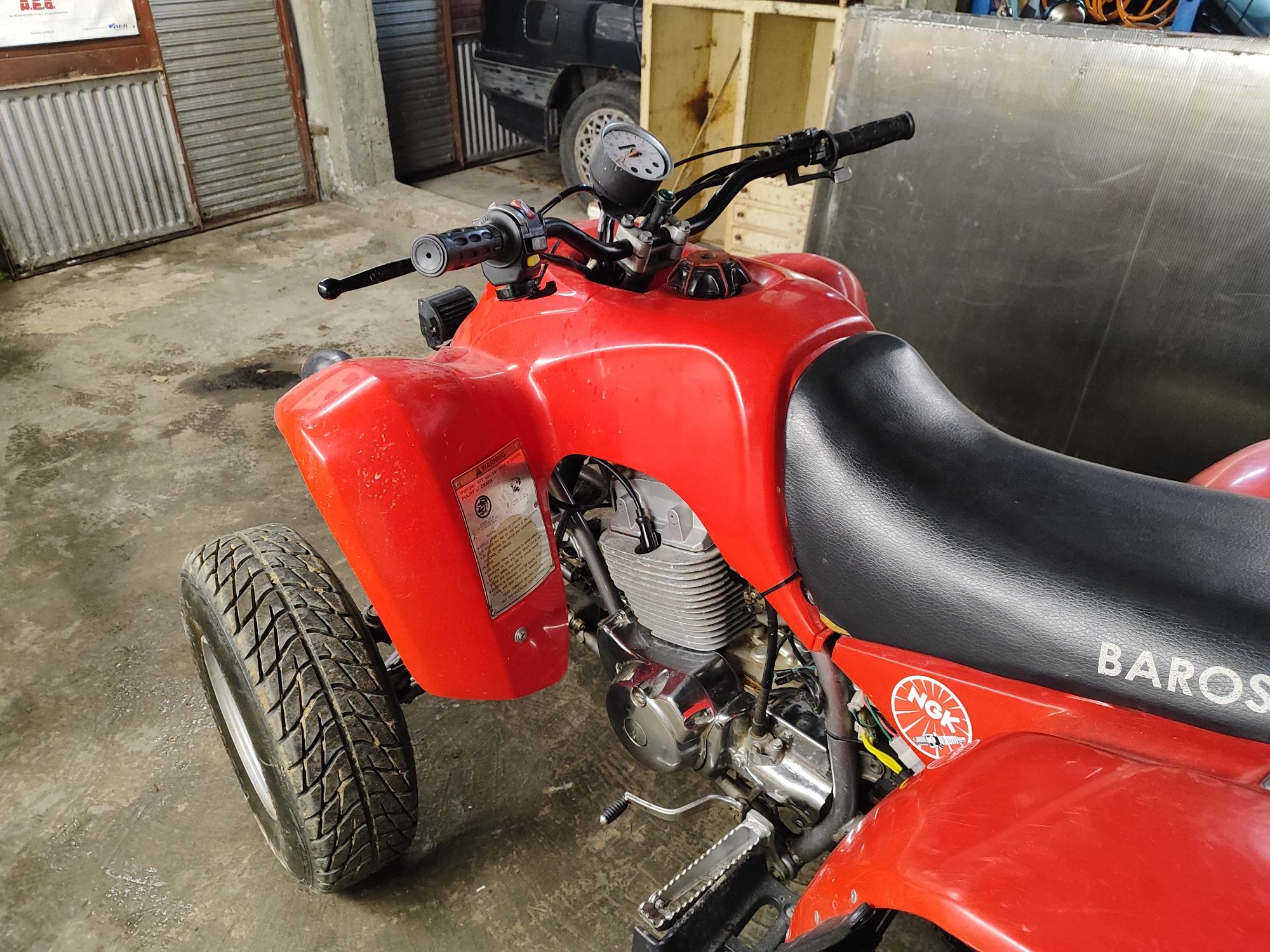 ATV Barossa 250 cc модел на Хонда. Регистрирано .