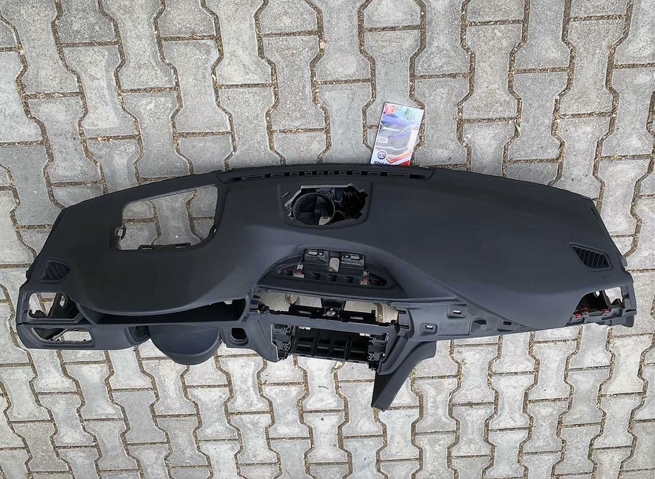 BMW F30 plansa de bord MARO - airbag volan BROWN / pasager - cortina