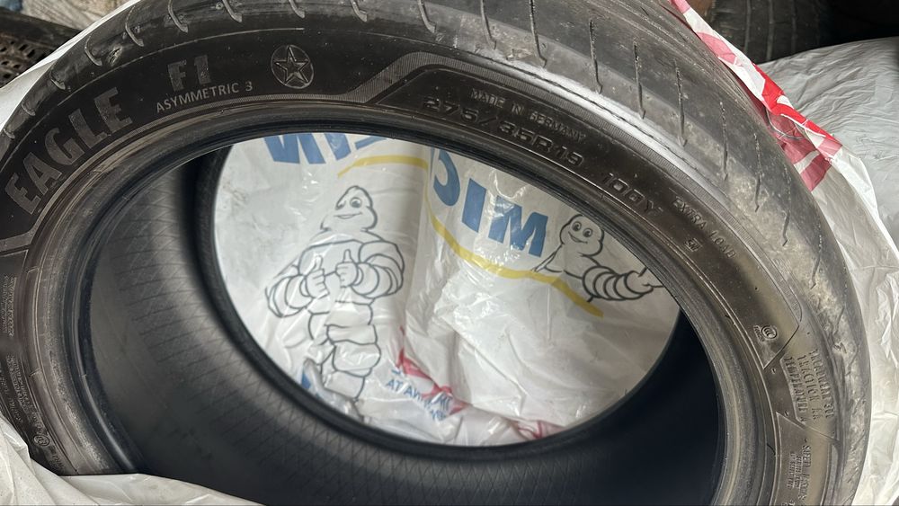 1x anvelopa  275/35/R19 / 1x anvelopa 245/40/R19