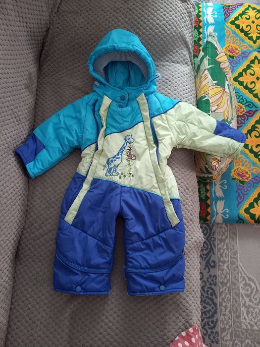 Зимний комбинезон для новорожденных