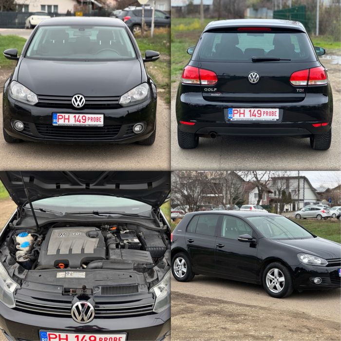 VW GOLF 6 TEAM 1.6 TDI / 2011 / Euro 5 / Climatronic / Posibil rate