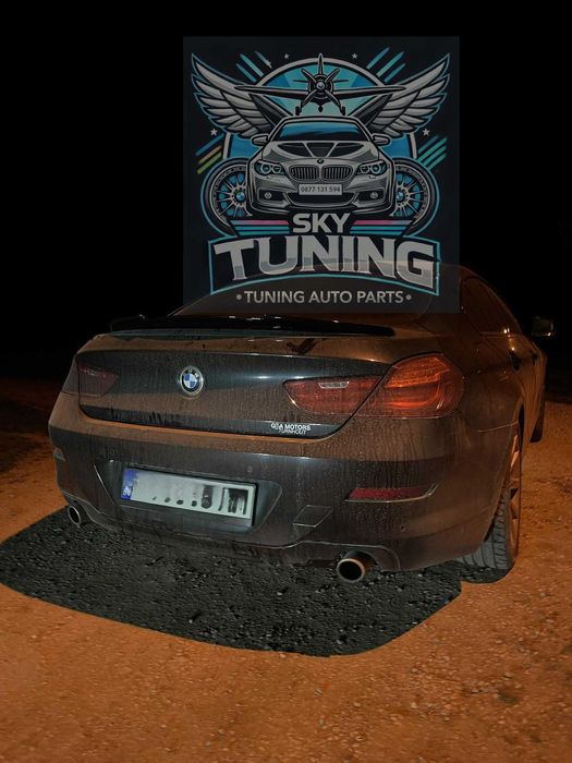 бмв ф06 спойлер за багажник м4 / bmw f06 grandcoupe spoiler m4