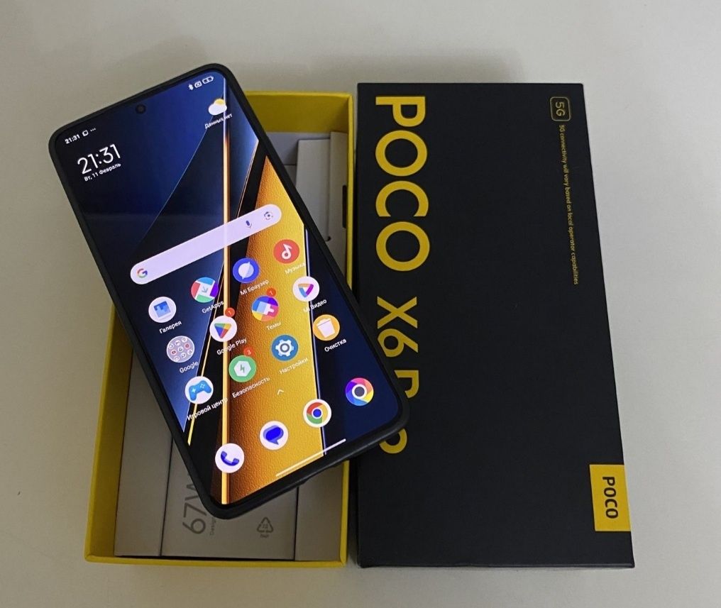 Poco X6 Pro 512gb игровой