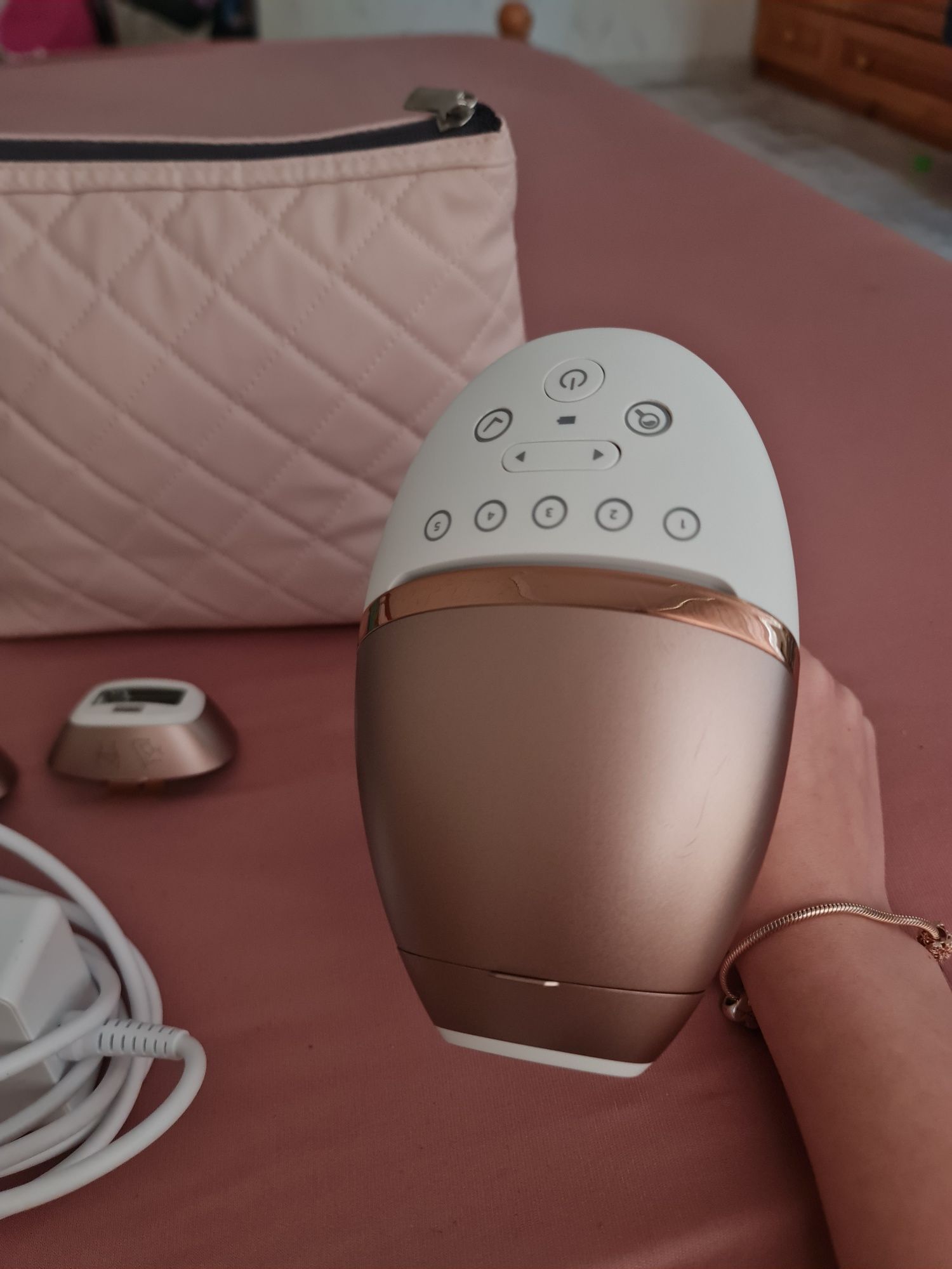 Фотоепилатор IPL Philips Lumea Seria 9000 BRI955/00, Сензор Smartskin,