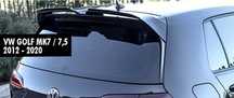 Eleron pentru VW Golf 7, Golf 7.5 vopsit Piano Black