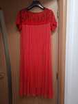 Rochie Nissa matase si dantela