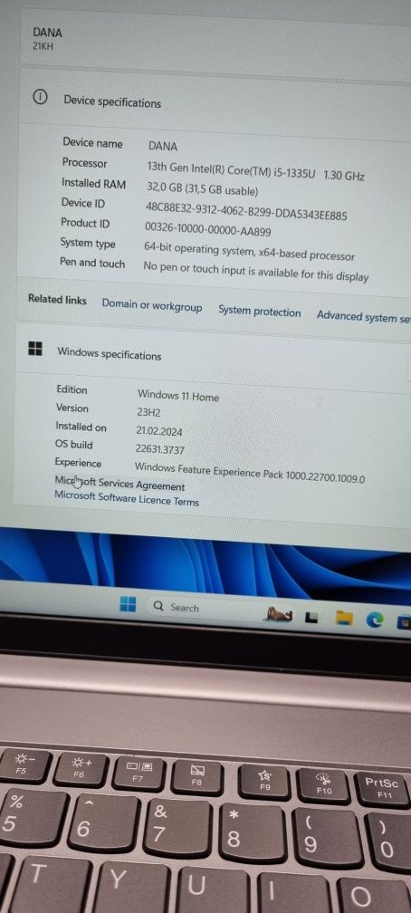 Lenovo ThinkBook i5 16"