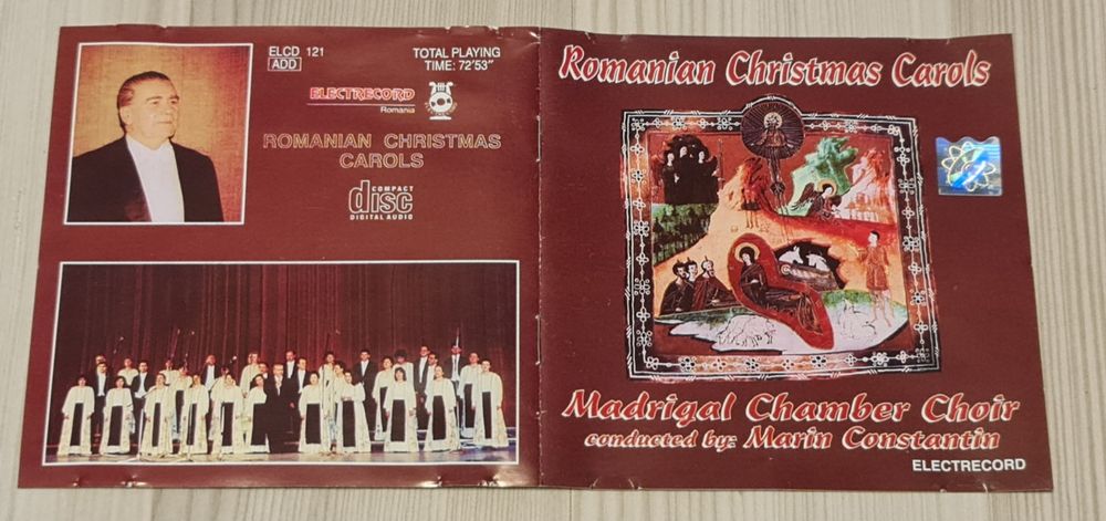 Corul Madrigal,Melodii de Crăciun,Dirijor Marin Constantin