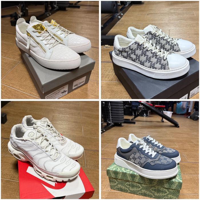 Обувки zanotti ,karl lagerfeld , nike tn, gucci