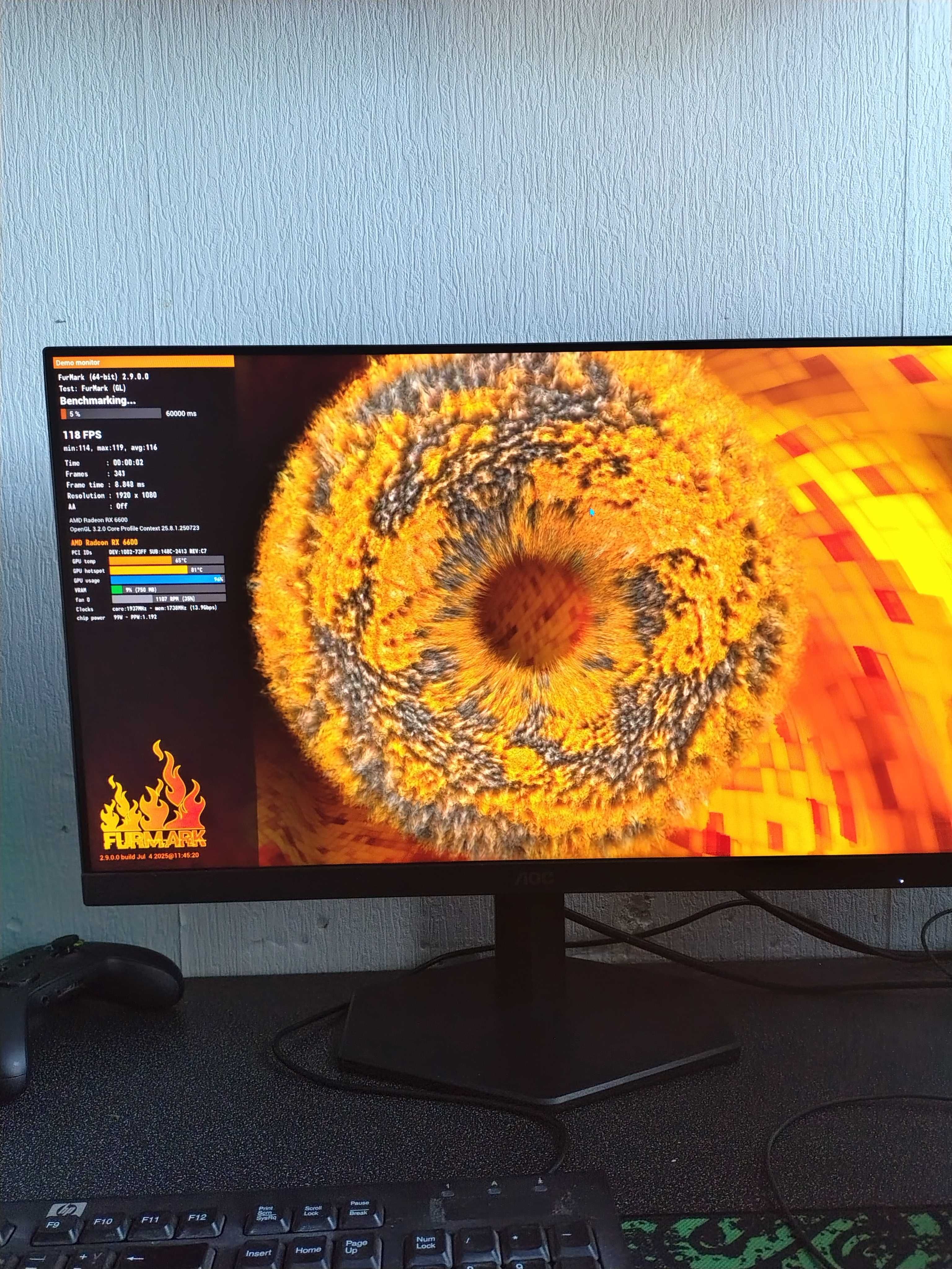 Спешно rx 6600 с кутия