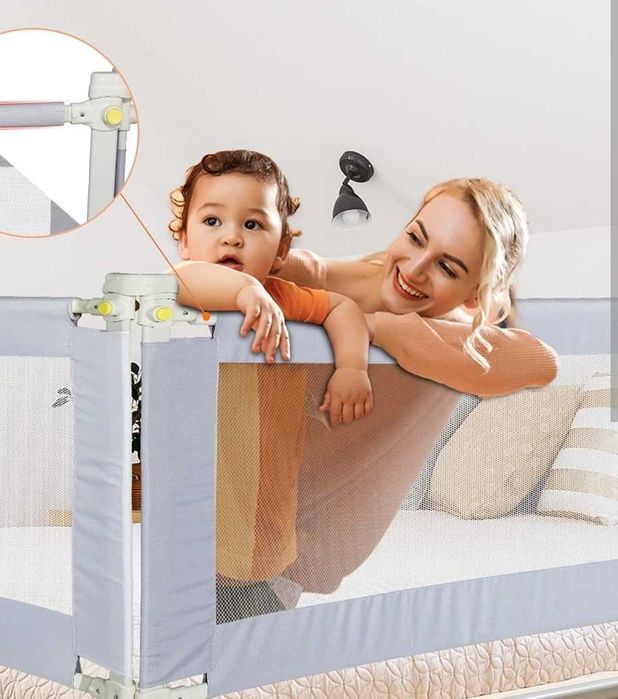 XXL Преграда за легло 2м дължина