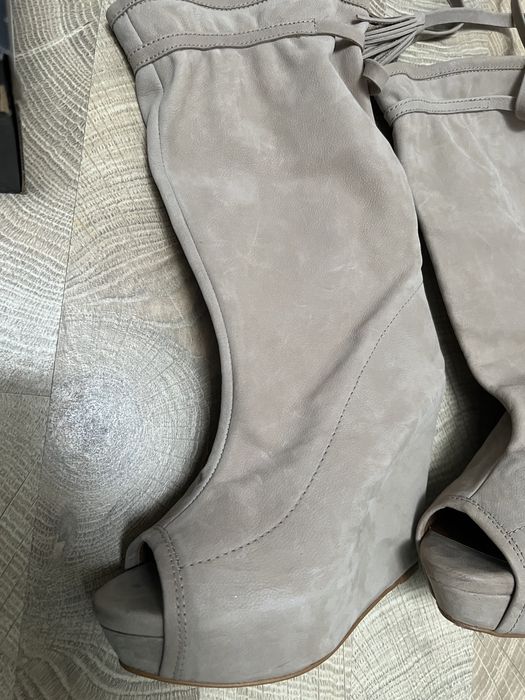 Cizme  zara piele- mar 38/ NOU