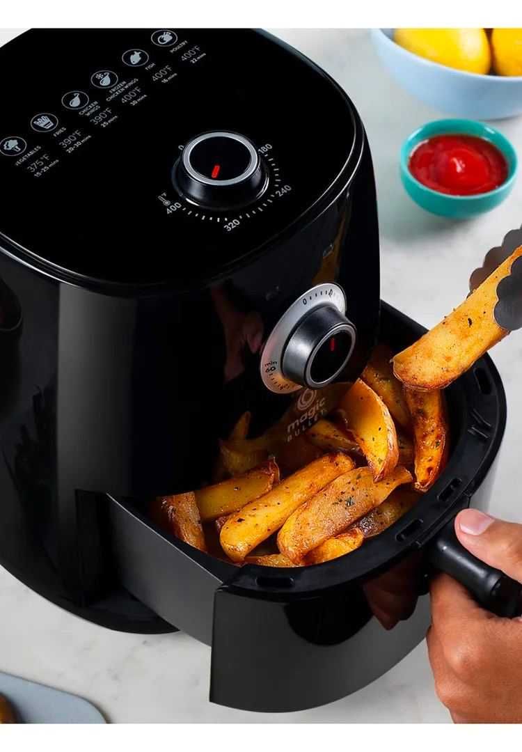 Аэрогриль NUTRIBULLET MBA021B, 2.5 л, 1300 Вт - Антипригарная Чаша