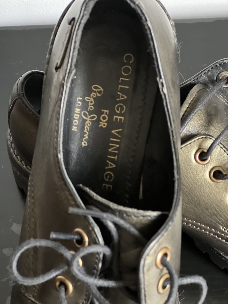 Pantofi Vintage Collage for Pepe Jeans