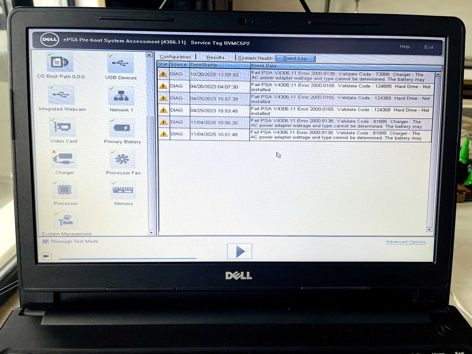 Dell Inspiron15 |3576| Aspect 10/10 Functionalitate 10/10 Baterie 9/10