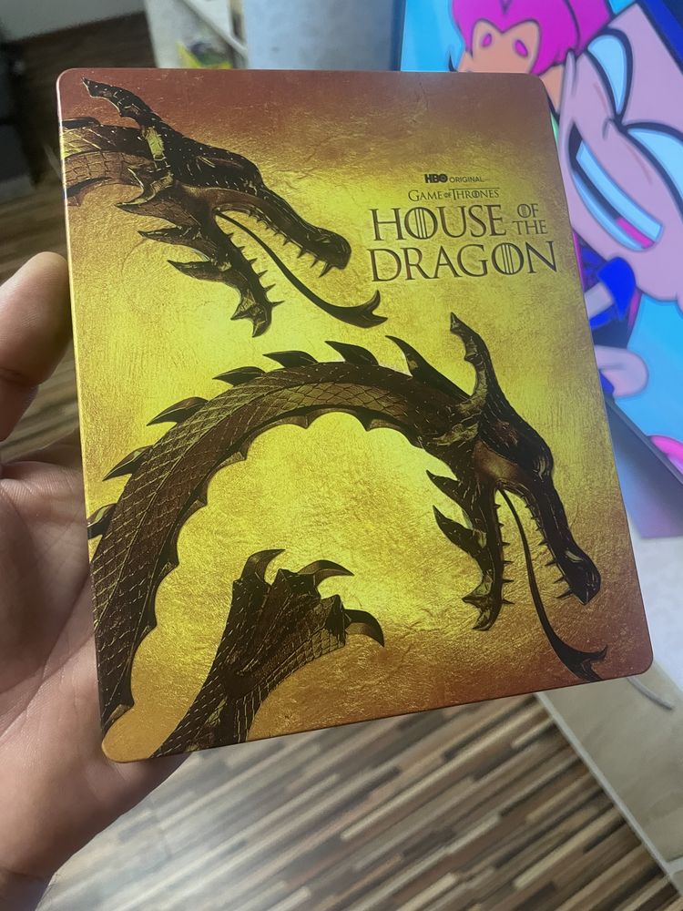 Blu ray Game of Thrones - House of the Dragon Season 1 steelbook