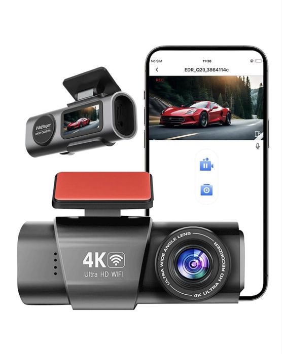 ***NOU*** Camera Auto DVR ROAD-X 4K fata-spate