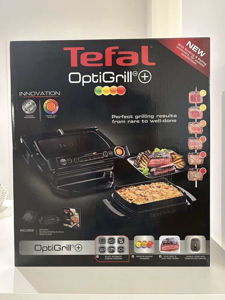 Tefal OptiGrill + като нов!