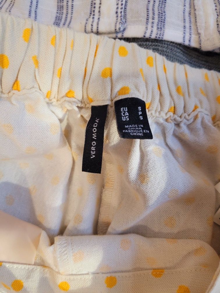 Pantaloni usori de vara S H&M și Vero moda