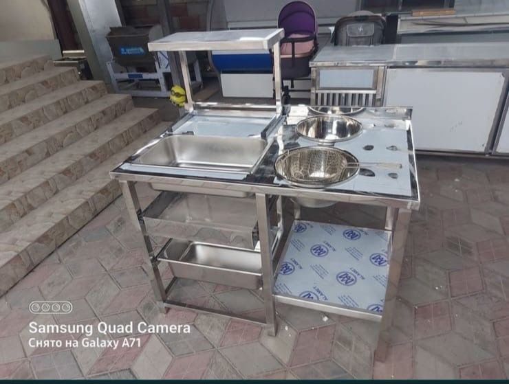 Чиккен стол, панировочный стол для панировки