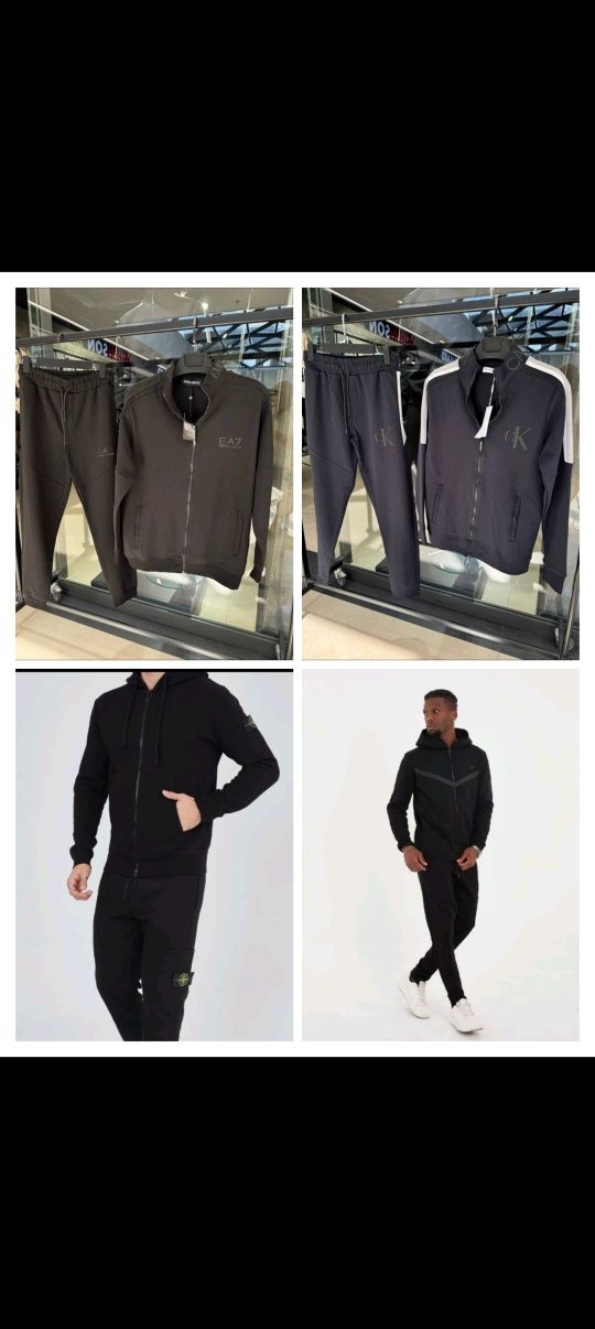 Екипи EA7, Calvin Klein, Stone Island, Nike tech fleece
