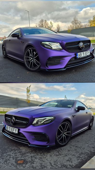 Mercedes E53 AMG Coupe Designo, evacuare Performance. Schimb/variante