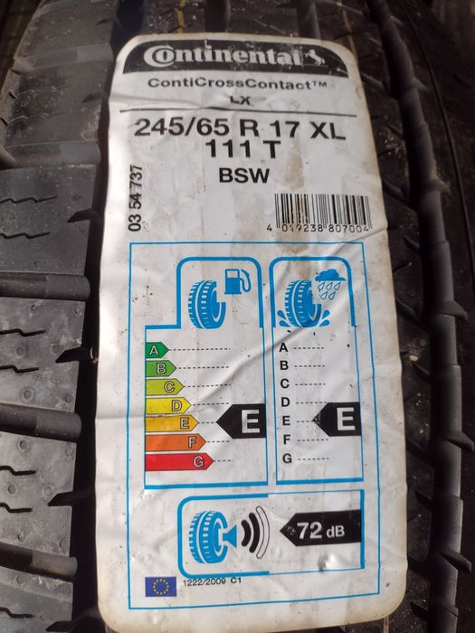 Нови 2бр.245/65/17 Continental CCC XL dot3516