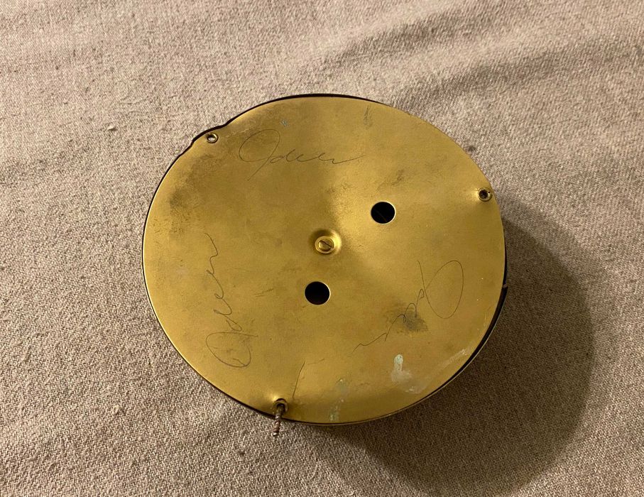 Barometru vintage marin LAMRICO din alamă, funcțional, colecție