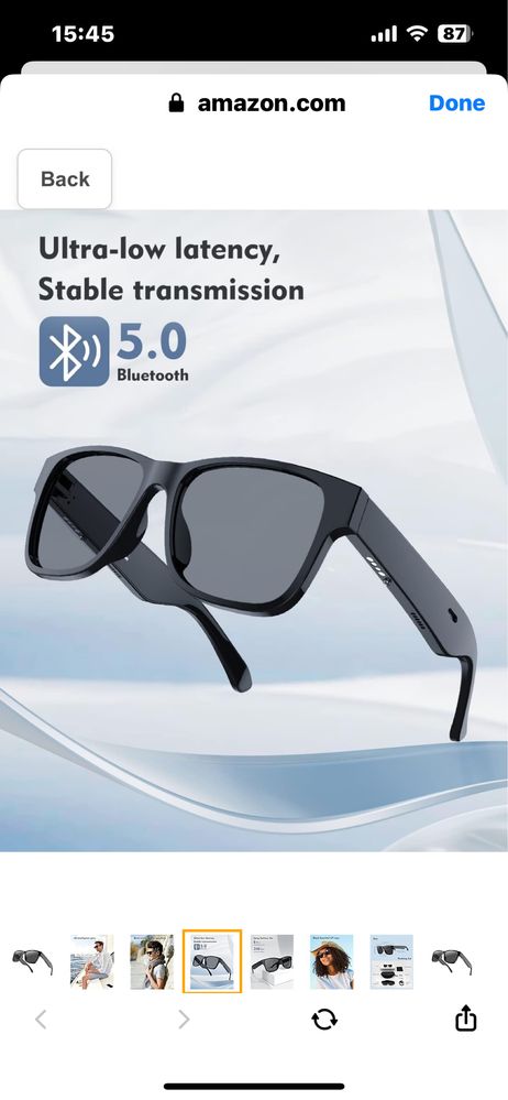 Ochelari bluetooth Audio Smart