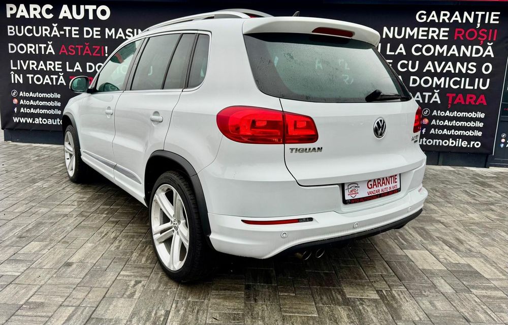 •Vw Tiguan R-Line~2.0TDI~2014~AUTOMAT DSG~4X4~Carlig~Garantie~Rate•