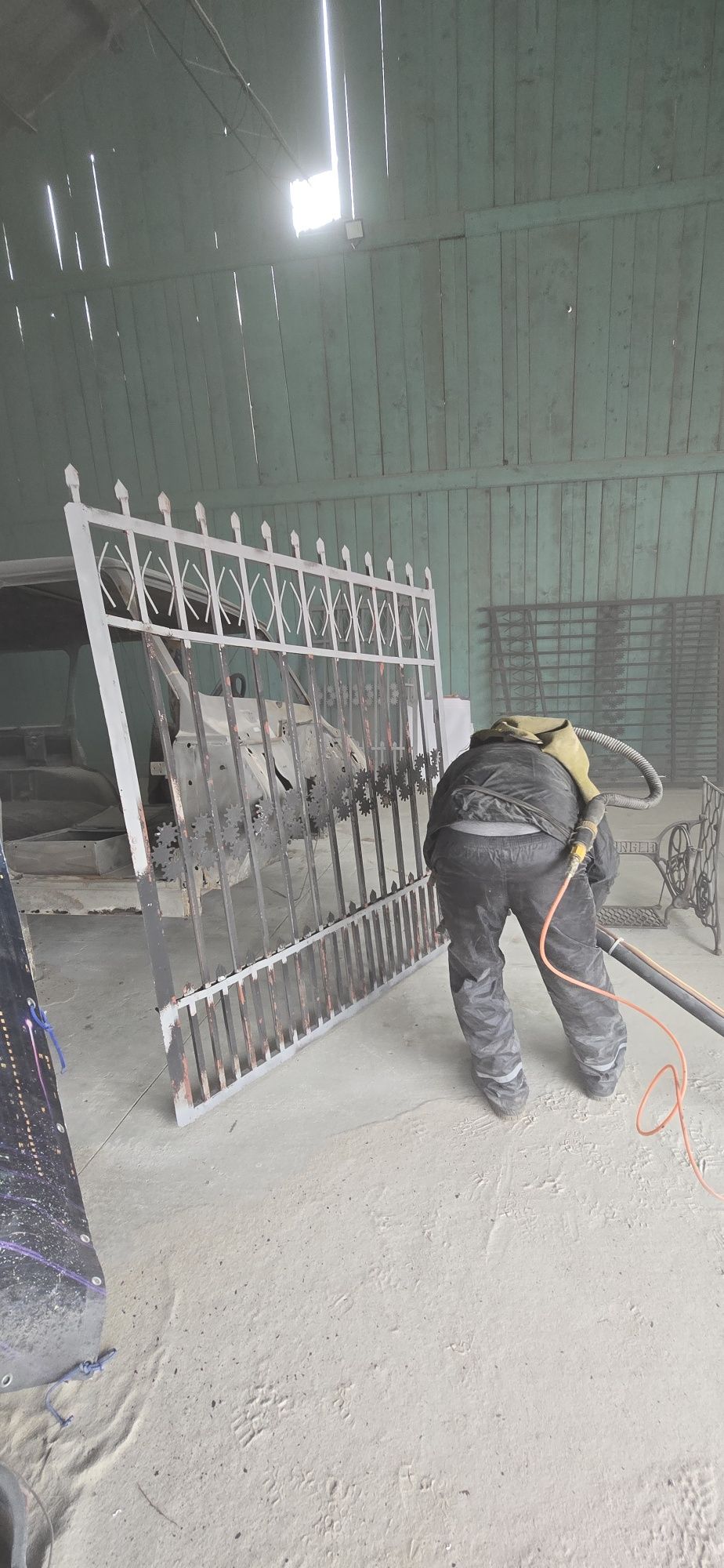 Sablare Metal/Lemn Profesională Fixa sau Mobilă
