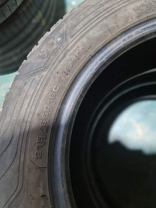2x 215/65/16C M+S GOODYEAR 2022 5MM Stare impecabila