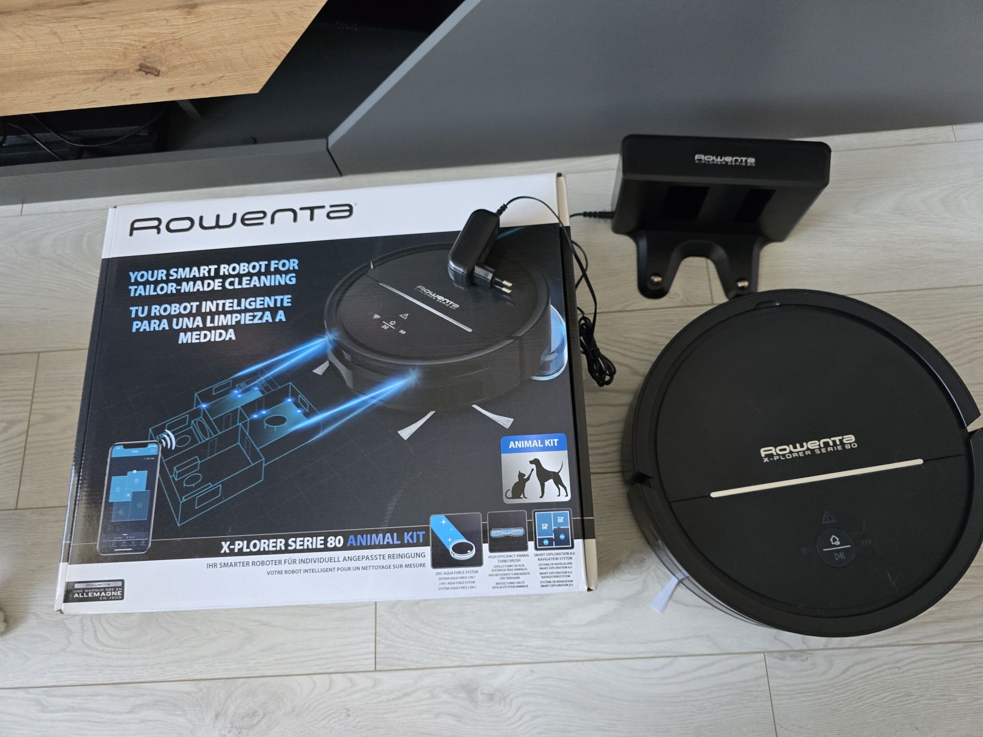 Прахосмукачка робот Rowenta x-plorer serie 80