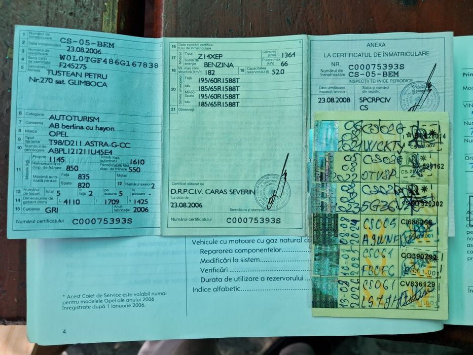 Vand Opel Astra, an fabricatie 2006, 1.4L Benzina. 90 Cai Putere.