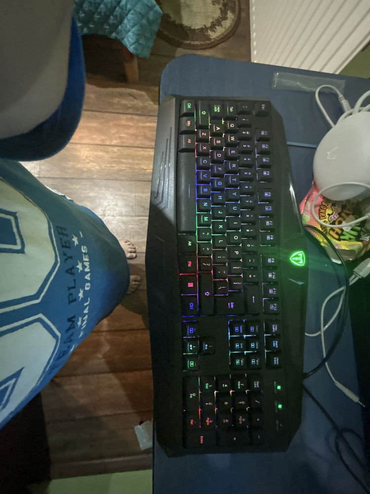 Tastatură T-Dagger Tanker neagră RGB