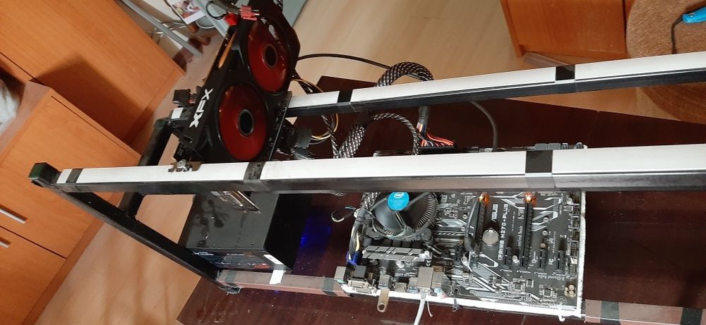 Mining RIG | РИГ 1х RX580 FXF 8GB, Intel G5420, H270-Plus