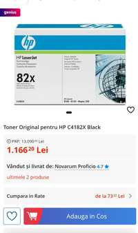 Toner original HP C4182X Black ,Placa de baza Compaq 610 perfect func