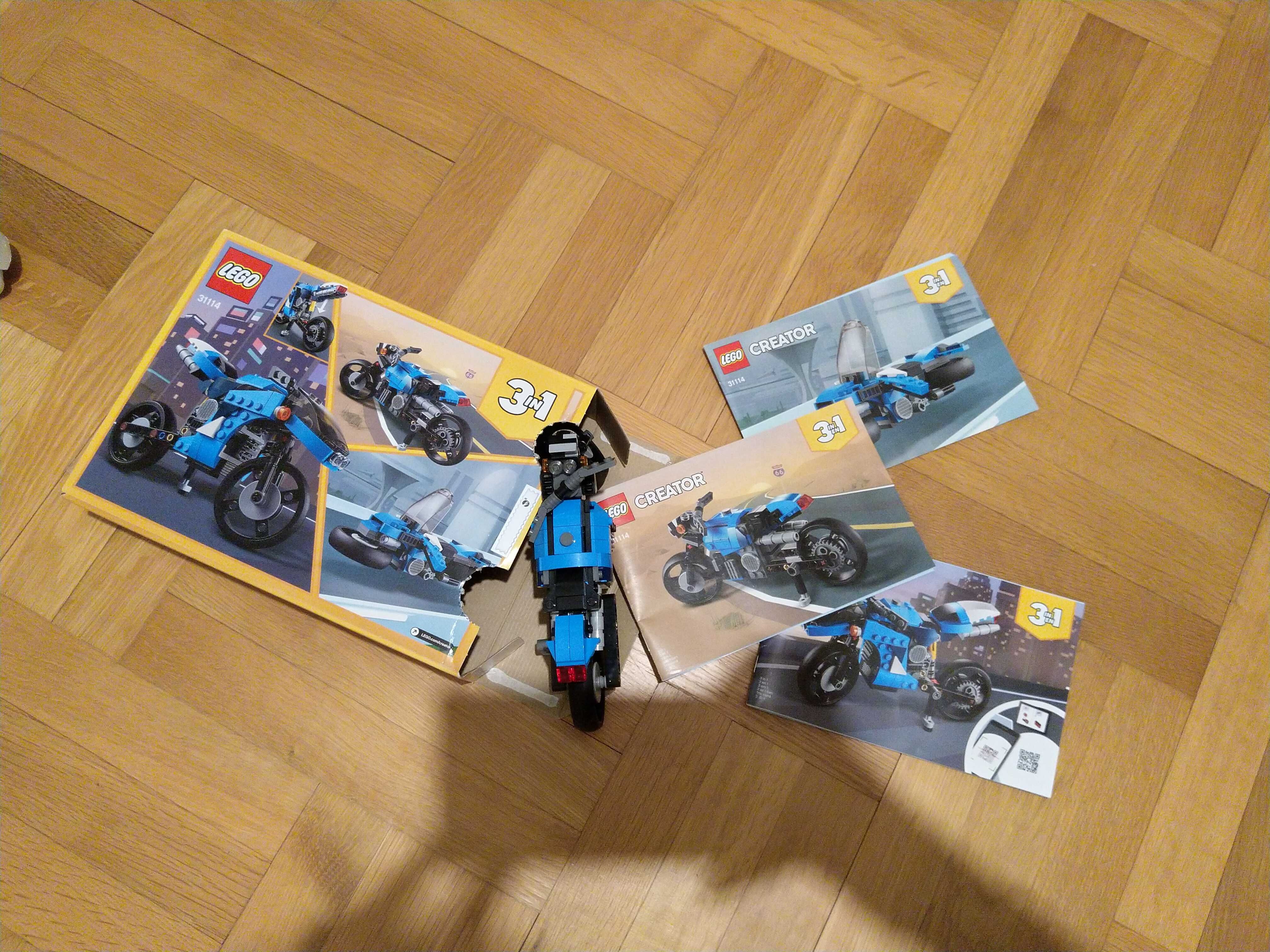 Lego creator супер мотоциклет 3 в 1