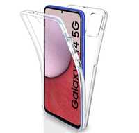 Прозрачен 360° Силиконов Кейс за Samsung Galaxy A14/A34/A54/A53/A52/s