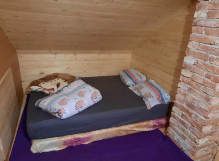 Închiriez cabana cu ciubăr la munte Cabana de închiriat cu piscina