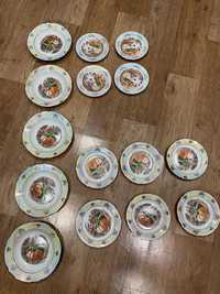Продам новый немецкий фарфоровый набор тарелок ГДР Мадонна KAHLA