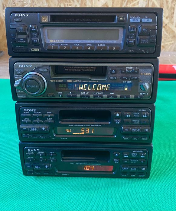 Player auto Sony XR/old school-adaptor BT Usb
