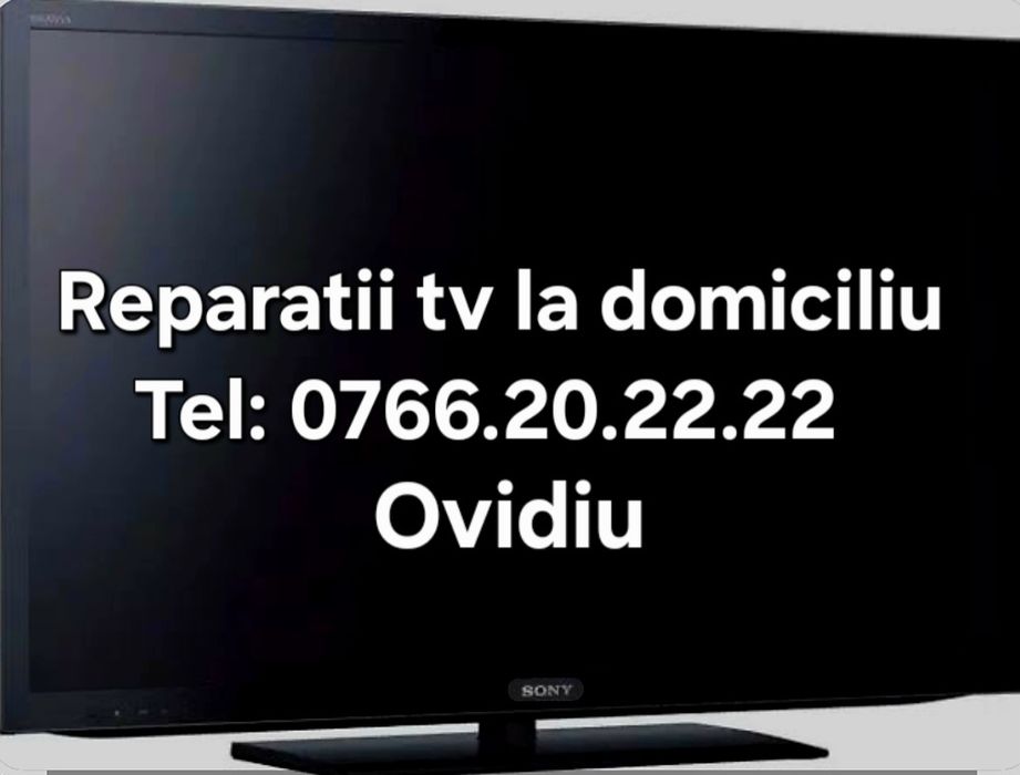 Reparatii tv la domiciliu in tg jiu