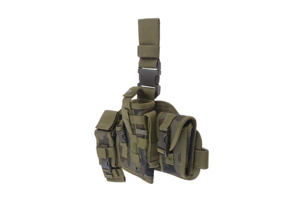 Toc Pistol Modular Prindere Pe Picior Molle GFC Polish Woodland Nou