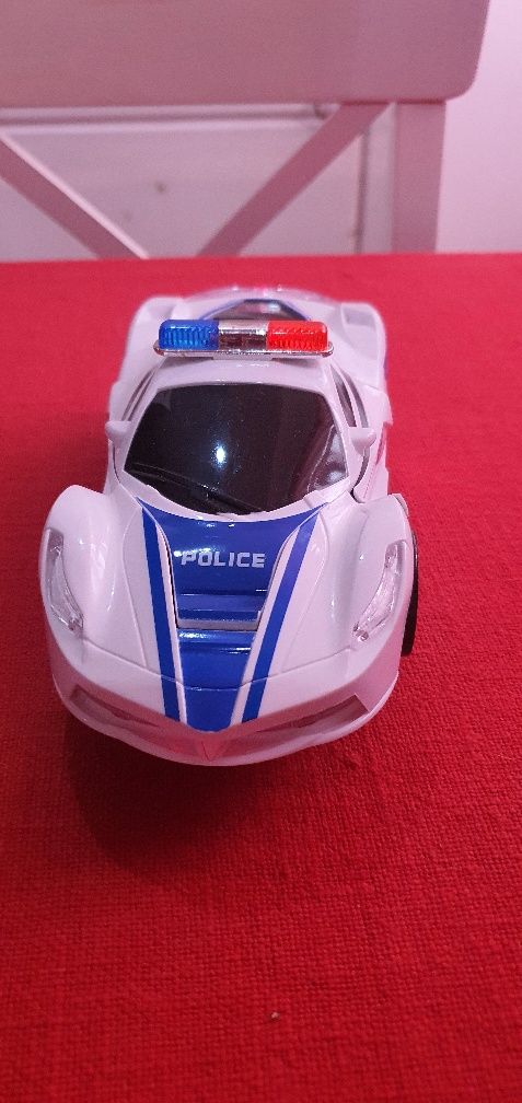 Mașinuța politie transformers