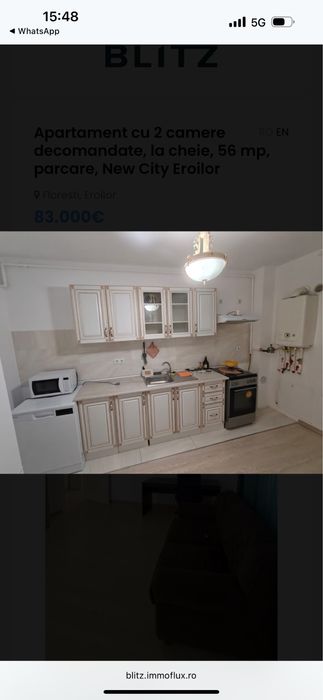 Inchiriez apartament in regim hohelier